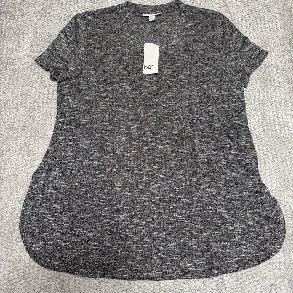 Bar III Women's Gray Top
